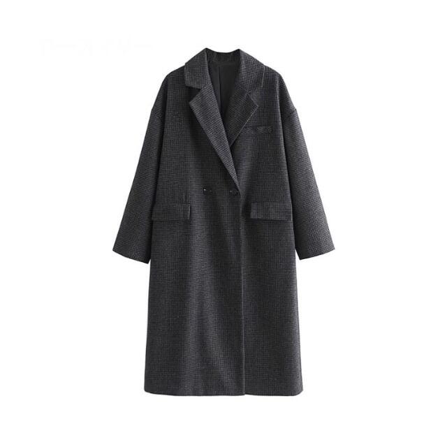 ZARA - 秋冬新作☃️2873◆ツイード チェスターコート