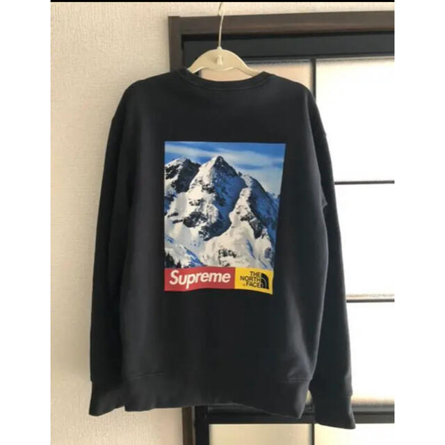 トップスSupreme THE NORTH FACE スウェット　17AW 雪山