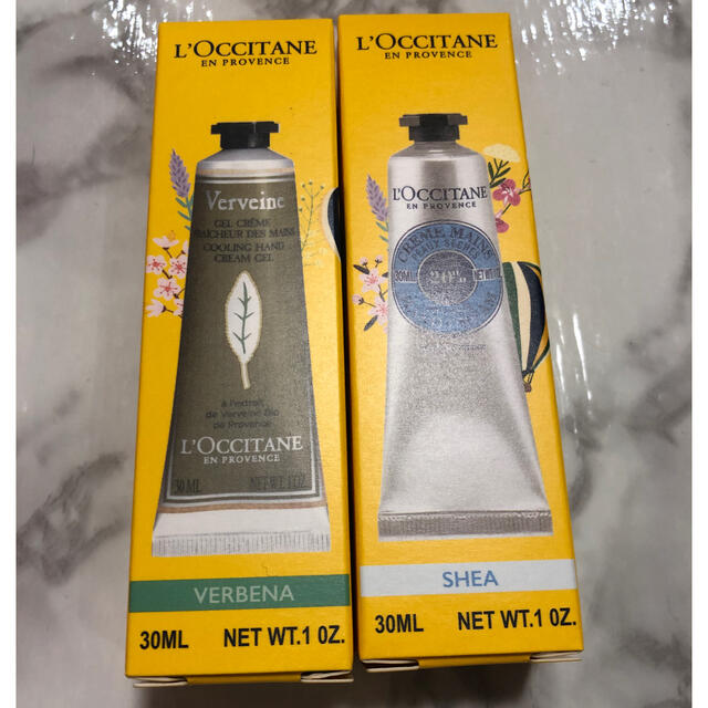 L'OCCITANE(ロクシタン)のロクシタン　ヴァーベナ&シアハンドクリーム2本セット コスメ/美容のボディケア(ハンドクリーム)の商品写真