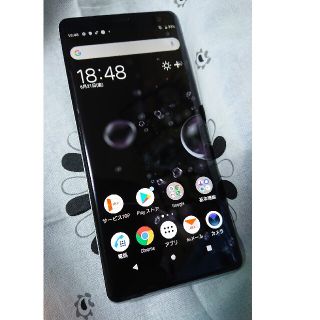 美品 Xperia XZ3 64/4GB au sov39 SIMフリー(スマートフォン本体)