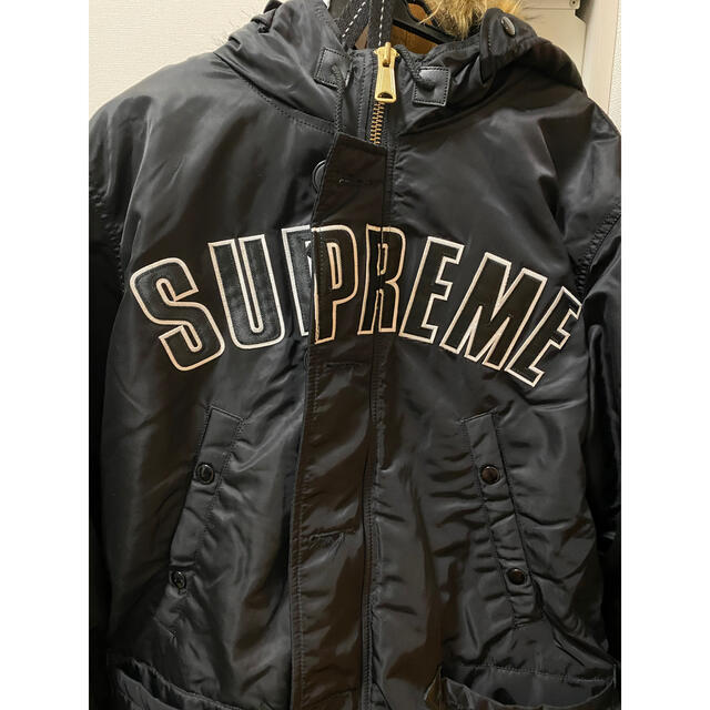 supreme 16aw N-3B Parka BLACKジャケット/アウター