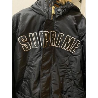 シュプリーム(Supreme)のsupreme 16aw N-3B Parka BLACK(ミリタリージャケット)