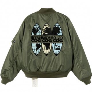 ステューシー(STUSSY)のStussy 40th CDG MA-1 JACKET(フライトジャケット)