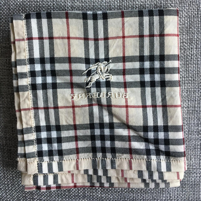 BURBERRY(バーバリー)の【バーバリー】ハンカチ　メンズ　2枚セット メンズのファッション小物(ハンカチ/ポケットチーフ)の商品写真