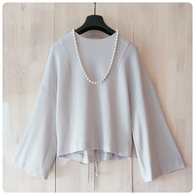 ◇幻◇ 希少美品 定価2.7万円 ADORE スムースビッグスリーブカットソー