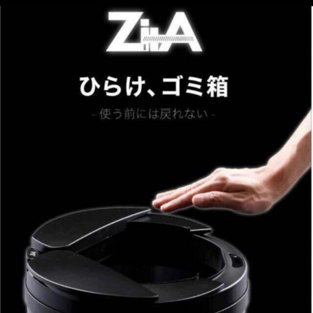 ジータ ひらけゴミ箱 自動 ZitA ステンレス 45リットル