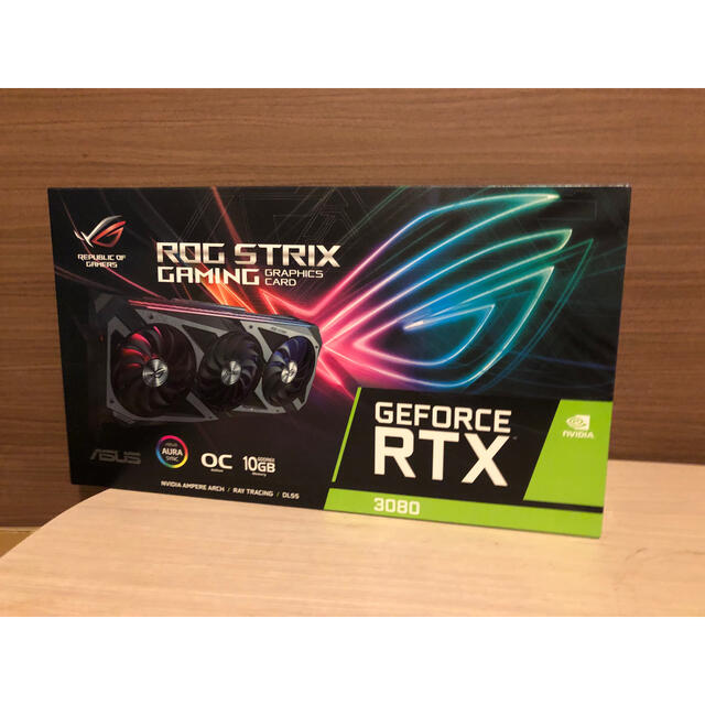 ASUS(エイスース)のASUS RTX 3080 STRIX O10G スマホ/家電/カメラのPC/タブレット(PCパーツ)の商品写真