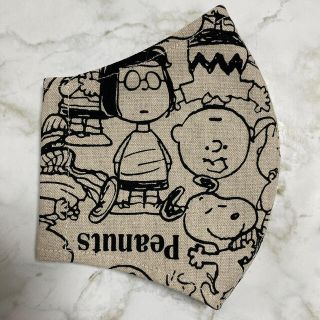 ピーナッツ(PEANUTS)のスヌーピー インナーマスク ブラック(その他)