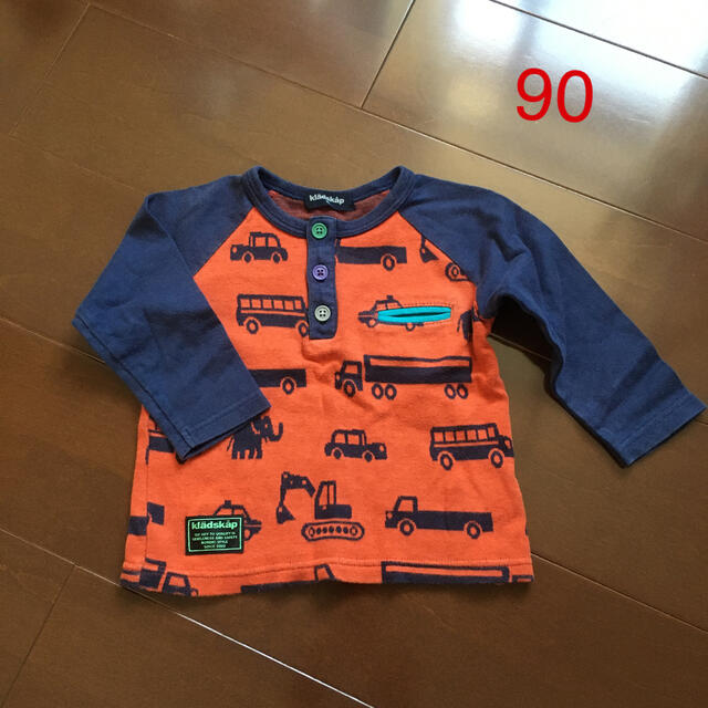 kladskap(クレードスコープ)のkladskap 長袖　90 キッズ/ベビー/マタニティのキッズ服男の子用(90cm~)(Tシャツ/カットソー)の商品写真