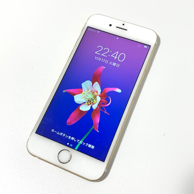 iPhone6s 64GB ゴールド simフリー