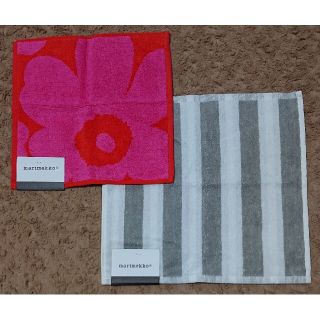 マリメッコ(marimekko)の《未使用》marimekko タオルハンカチ(ハンカチ)