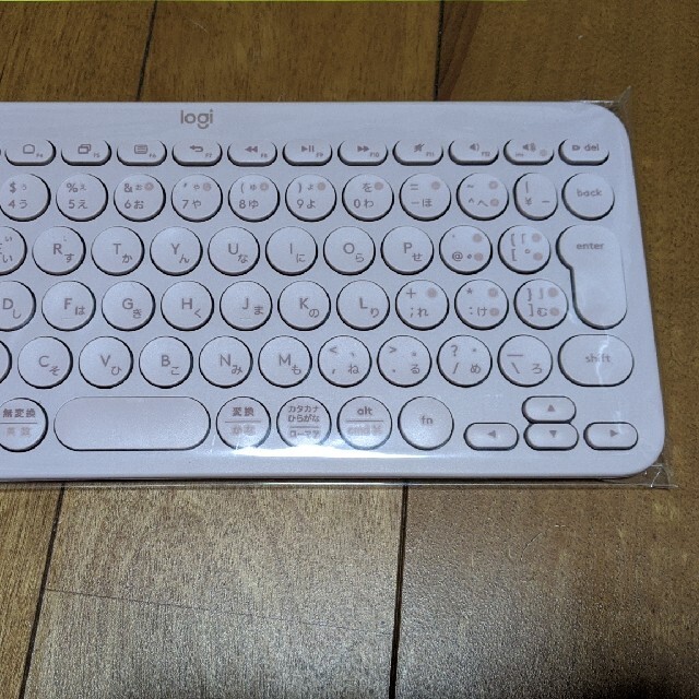 logicool キーボード ピンク