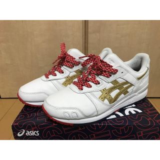 アシックス(asics)のasics kith gel lyte 3 super gold ｹﾞﾙﾗｲﾄ3(スニーカー)