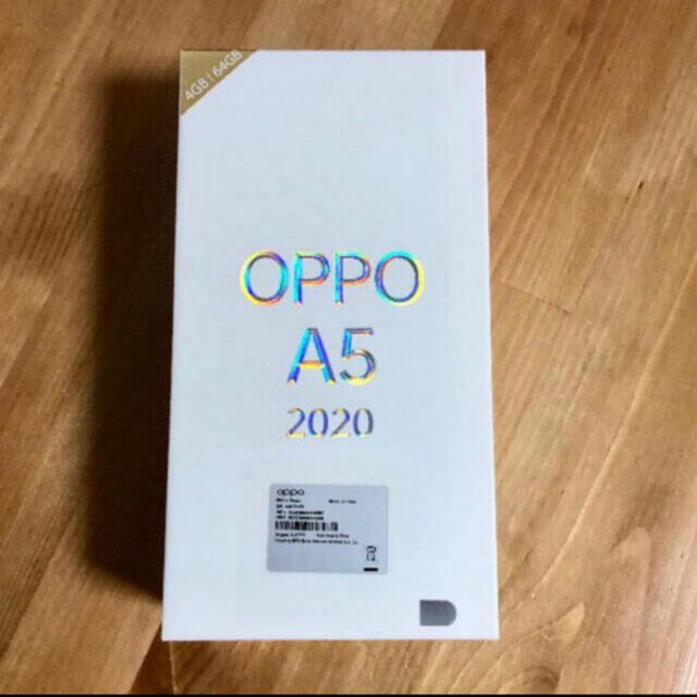 OPPO A5 2020 スマホ/家電/カメラのスマートフォン/携帯電話(スマートフォン本体)の商品写真