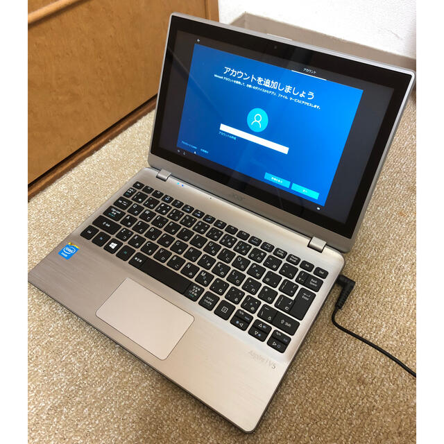 Acer(エイサー)のAcer Aspire V5series MS2381 ノートパソコン スマホ/家電/カメラのPC/タブレット(ノートPC)の商品写真