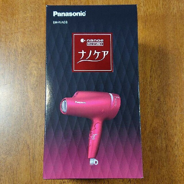 新品 Panasonic ドライヤー EH-NA0B-RP