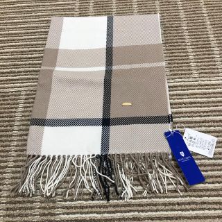 バーバリーブルーレーベル(BURBERRY BLUE LABEL)の新品　ブルー　レーベル　クレストブリッジ　マフラー(マフラー/ショール)