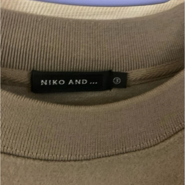 niko and...(ニコアンド)のニコアンド  スウェット メンズのトップス(スウェット)の商品写真