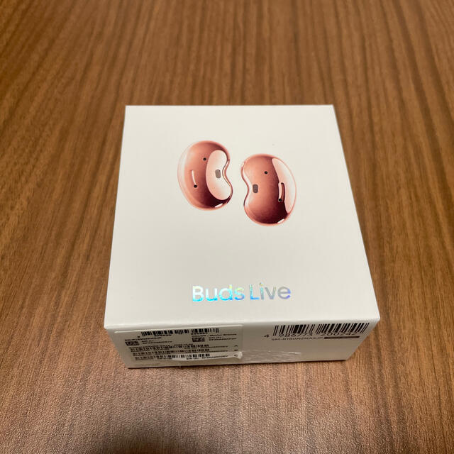 Galaxy(ギャラクシー)のGalaxy buds live ミスティックブロンズ スマホ/家電/カメラのオーディオ機器(ヘッドフォン/イヤフォン)の商品写真