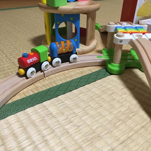 BRIO(ブリオ)の木　おもちゃ　BRIO Edute Ed.inter つみき　セット キッズ/ベビー/マタニティのおもちゃ(積み木/ブロック)の商品写真