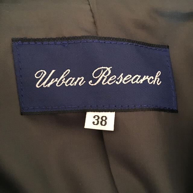 URBAN RESEARCH(アーバンリサーチ)の未使用に近い　アーバンリサーチ　ライダースジャケット　38 メンズ グレー メンズのジャケット/アウター(ライダースジャケット)の商品写真