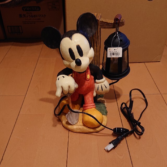 ミッキーマウス(ミッキーマウス)の自宅保管品 ミッキーマウス ライト インテリア/住まい/日用品のライト/照明/LED(その他)の商品写真