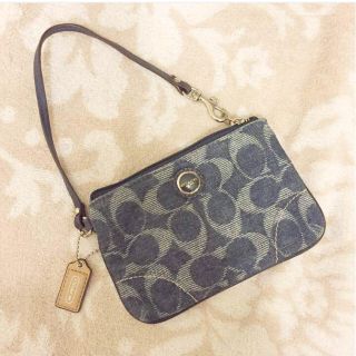 コーチ(COACH)のcoach♡リストレットポーチ(ポーチ)