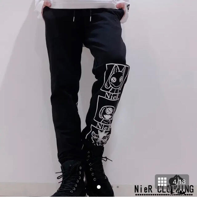 STRETCH  SWEAT PANTS 【character】　NieR 3