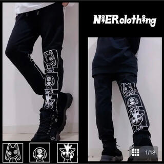 STRETCH  SWEAT PANTS 【character】　NieR(カジュアルパンツ)