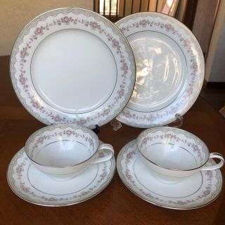 ノリタケ(Noritake)の【美品】ビンテージノリタケ★グレンウッド★トリオ　ペア(食器)