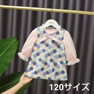 お花いっぱいフローラルワンピース 120サイズ(ワンピース)