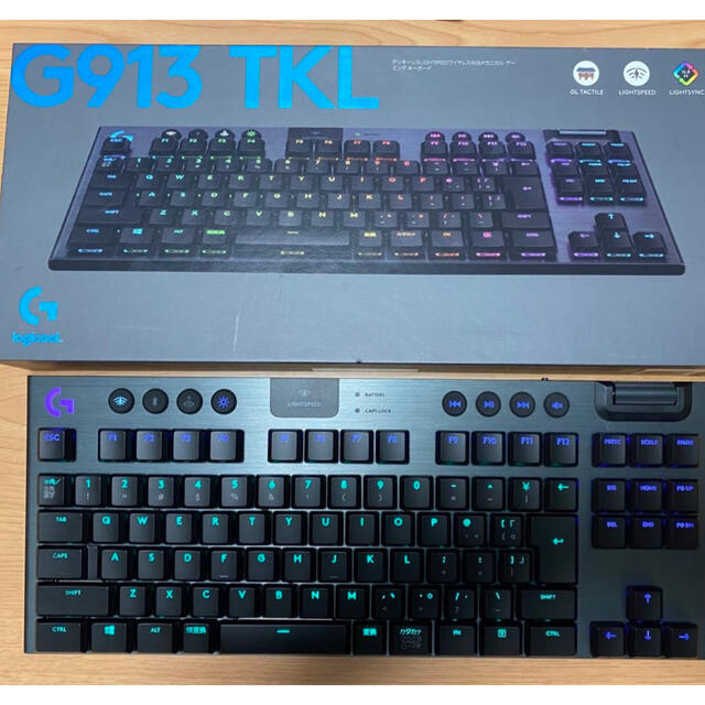 ロジクール　g913 tkl タクタイル