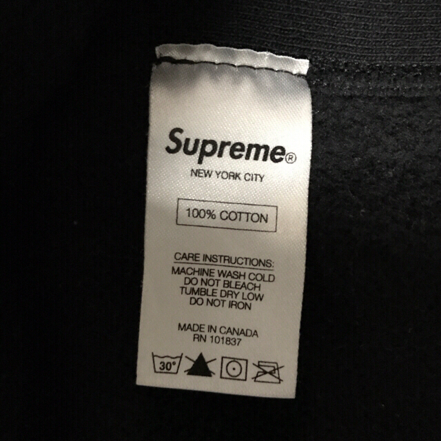 値下げ　supreme box logo crew neck 2015AW