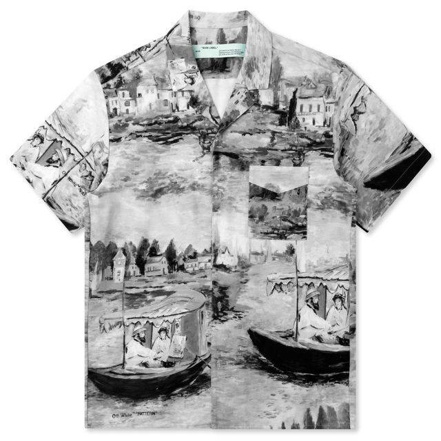 Off White Lake Print Vacation shirt | www.carmenundmelanie.at