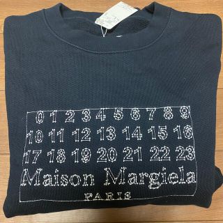 マルタンマルジェラ(Maison Martin Margiela)のメゾン　マルジェラ　カレンダースウェット　ダークブルー(スウェット)