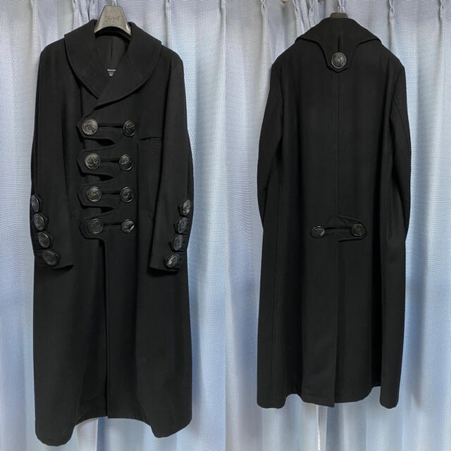 Yohji Yamamoto - Yohji Yamamoto ヨウジヤマモト プールオム 19aw 黒