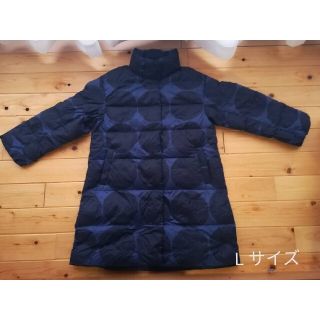 マリメッコ(marimekko)のユニクロ　マリメッコ　marimekko　L 　ダウン　ロング　日本未入荷　冬(ダウンコート)