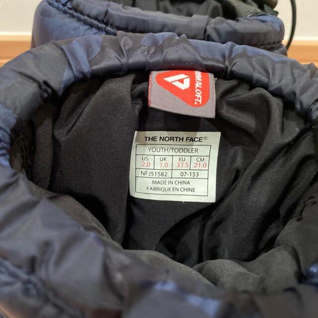 THE NORTH FACE(ザノースフェイス)の【りり様専用】THE NORTH FACE  スノーブーツ キッズ/ベビー/マタニティのキッズ靴/シューズ(15cm~)(ブーツ)の商品写真