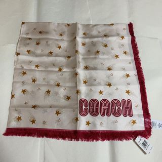 コーチ(COACH)の未使用　coachスカーフ・シルク(バンダナ/スカーフ)