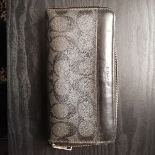 コーチ(COACH)のCOACH　長財布、ファスナー、f75000(長財布)