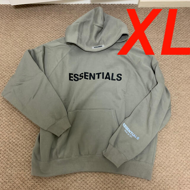 XL FOG Essentials Pullover 新作 パーカー チャコール