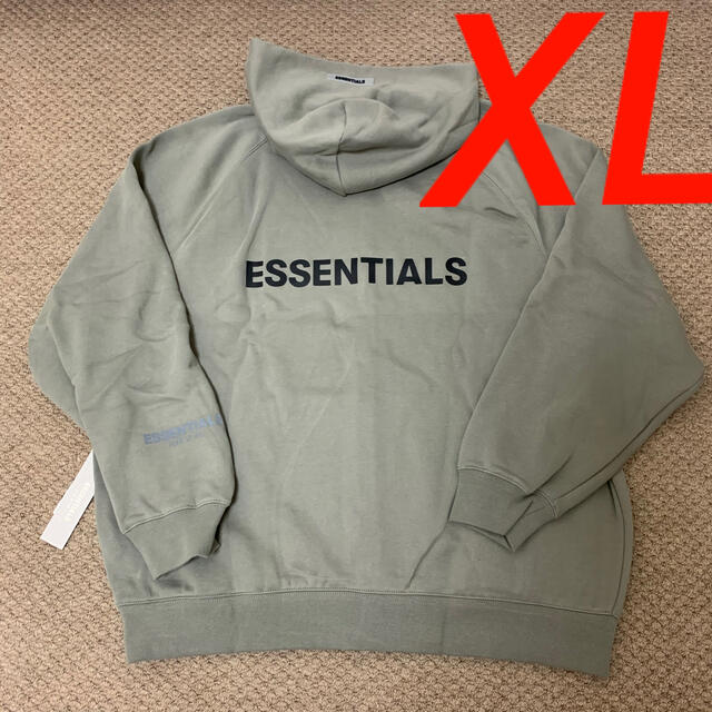 XL FOG Essentials Full Zip Hoodie チャコール - パーカー