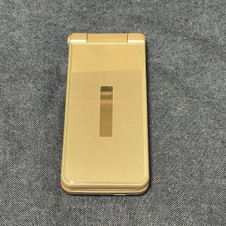 アクオス(AQUOS)のdocomo SH-01J ゴールド中古美品(携帯電話本体)