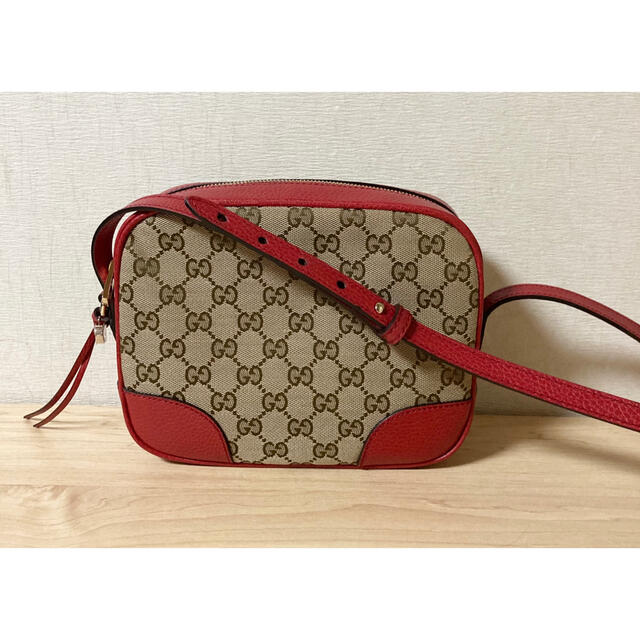 GUCCI グッチ GG キャンバスレザー ハンドバッグ (U03484)