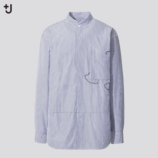 ユニクロ(UNIQLO)のユニクロ＋J スーピマコットンオーバーサイズシャツ(シャツ)