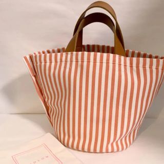 最終価格‼️LUDLOW  Shirring stripe tote S