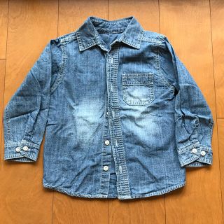 ギャップ(GAP)のかっこいい！デニムシャツ110 (ジャケット/上着)