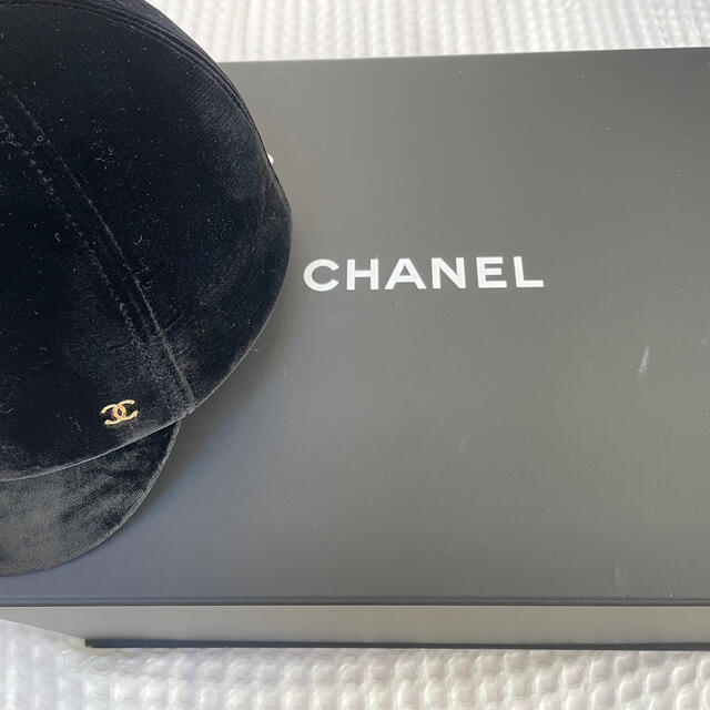 CHANEL 20AW ベルベットキャップ 値下げしました 2