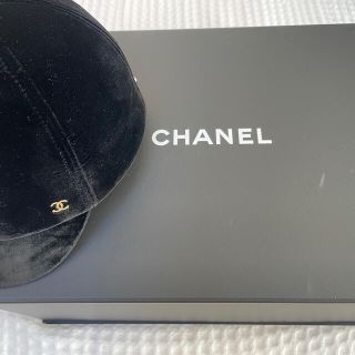 CHANEL 20AW ベルベットキャップ 値下げしました
