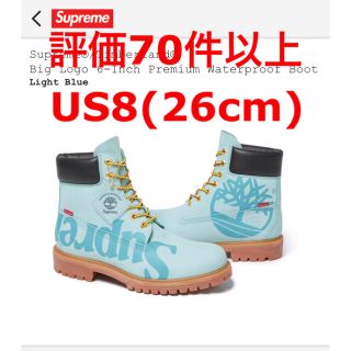 シュプリーム(Supreme)の【teruさん専用】supreme timberland blue 水色　青(ブーツ)